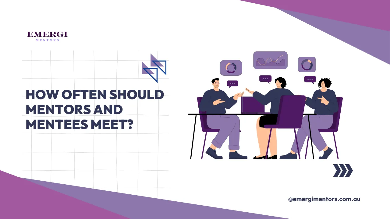 how often should mentor and mentees meet?
