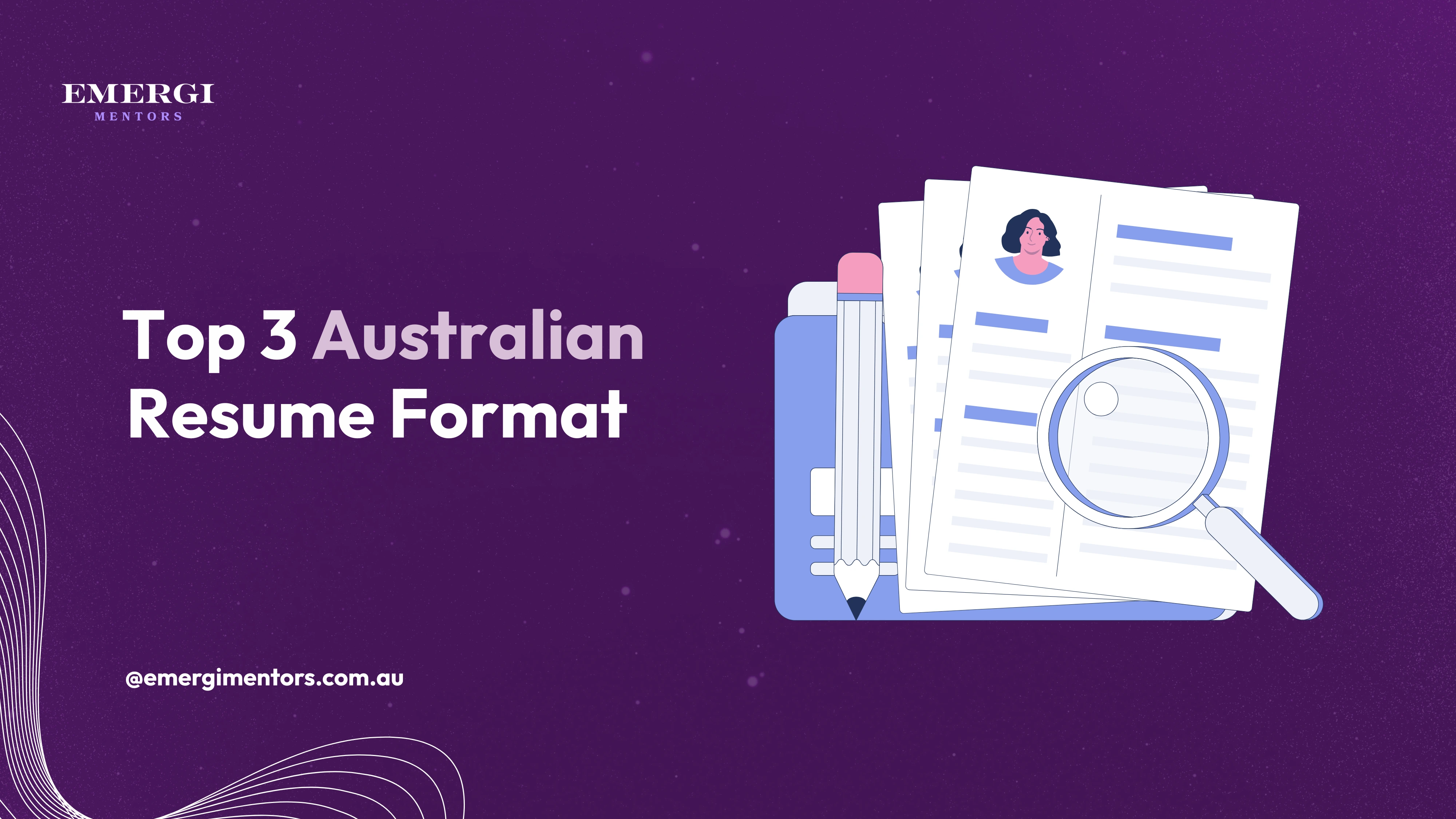Australian resume format