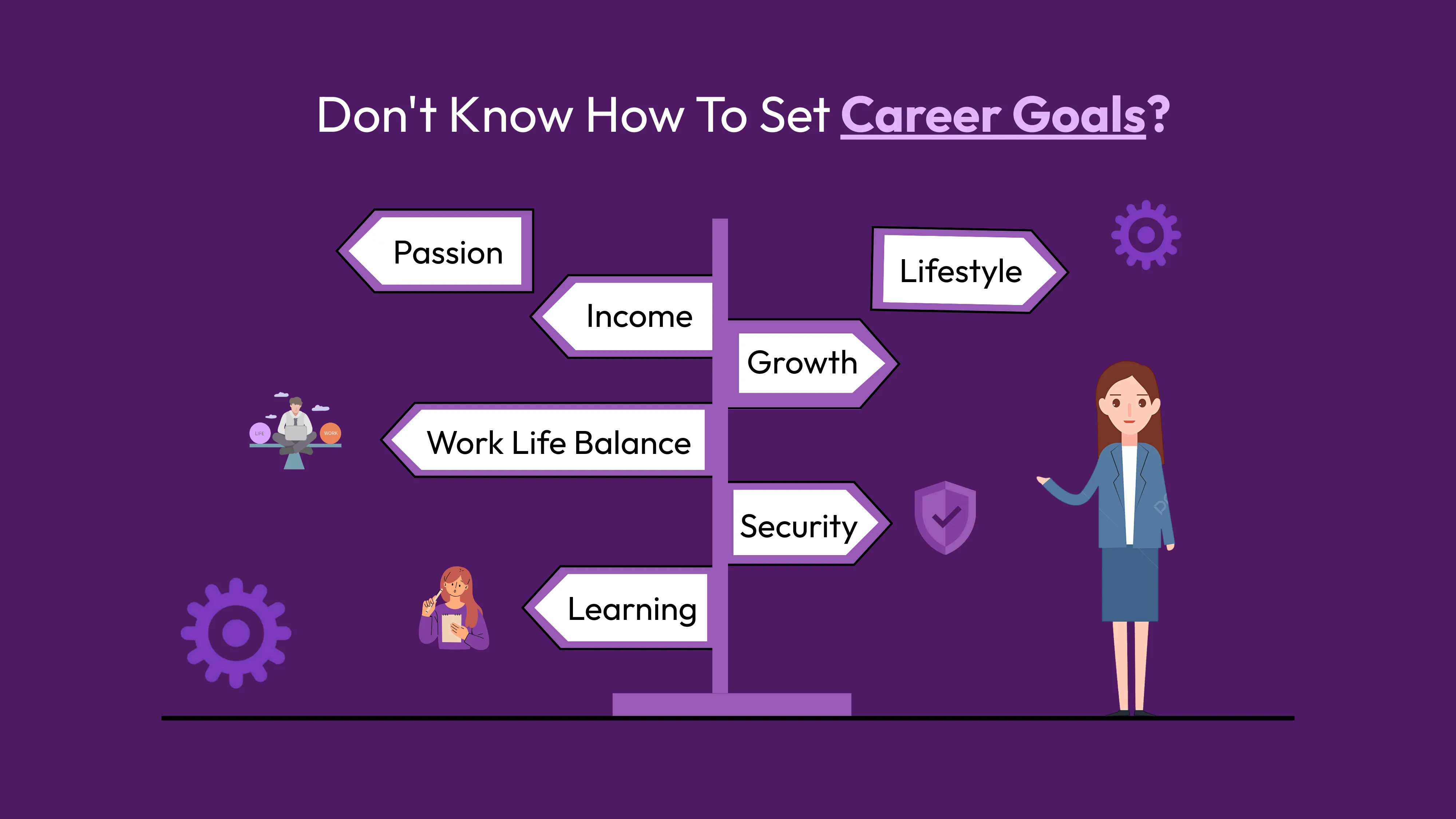 Learn to set clear career goals