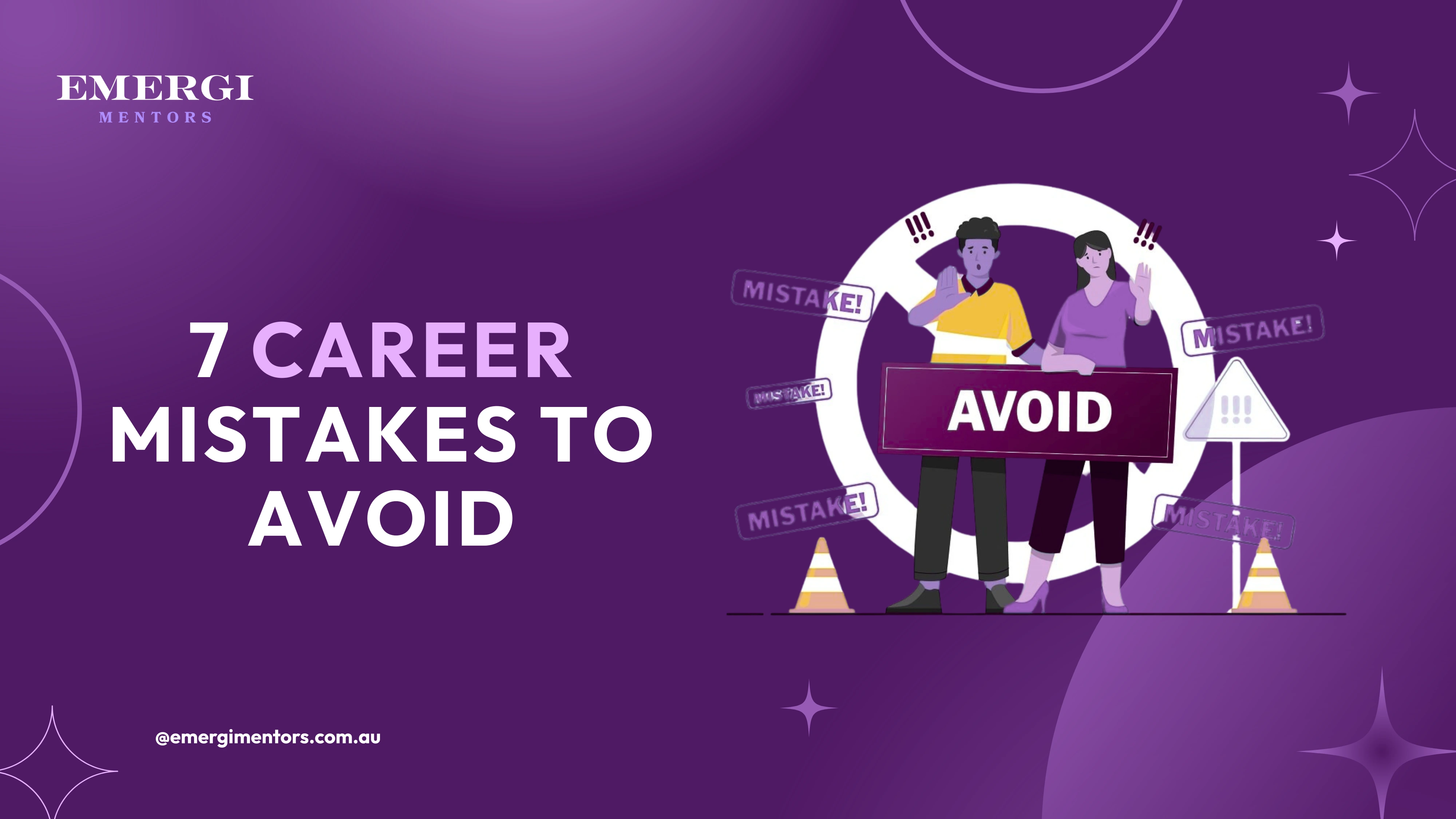 common career mistakes to avoid