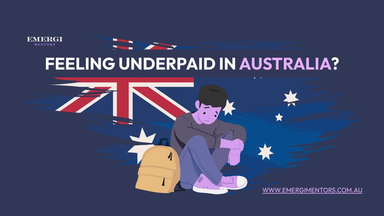 feeling underpaid in Australia