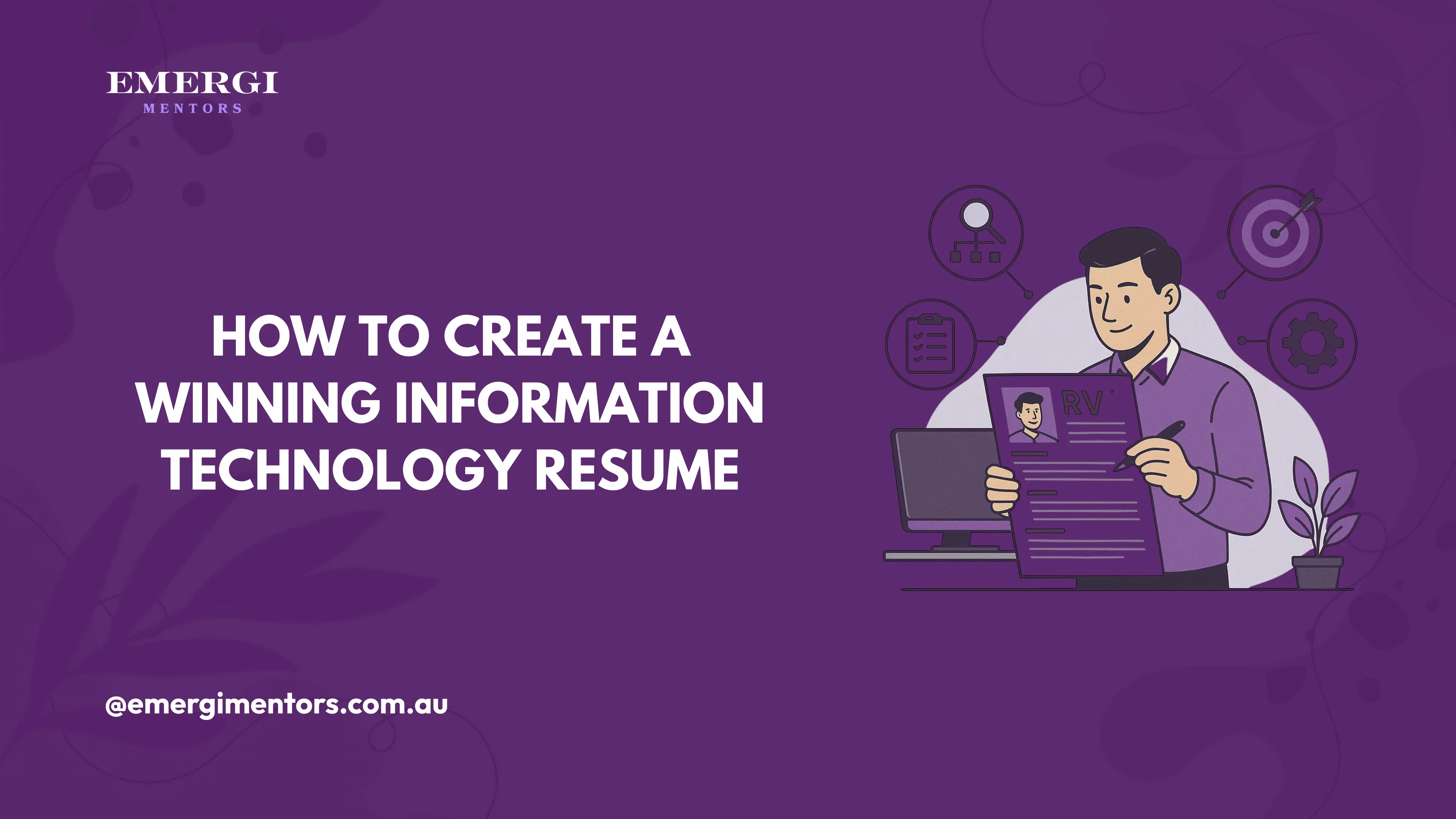 information technology resume